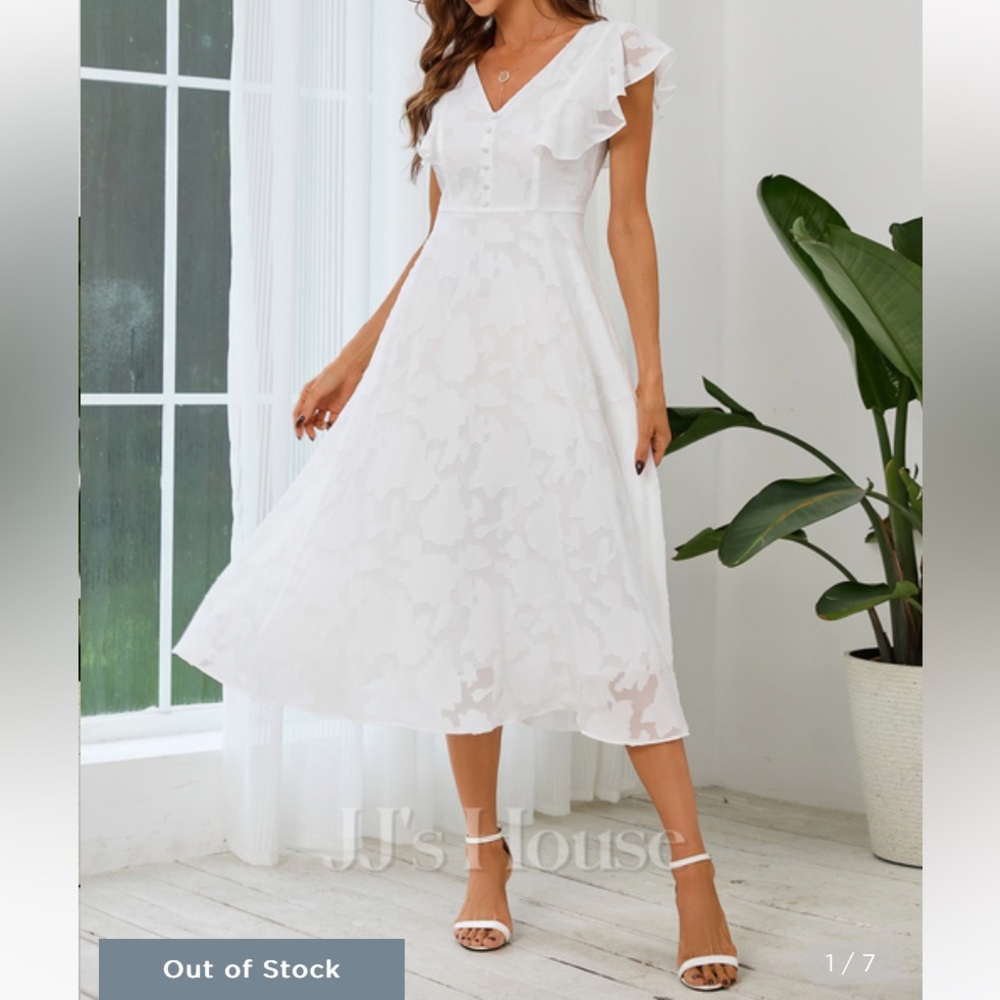 White dress